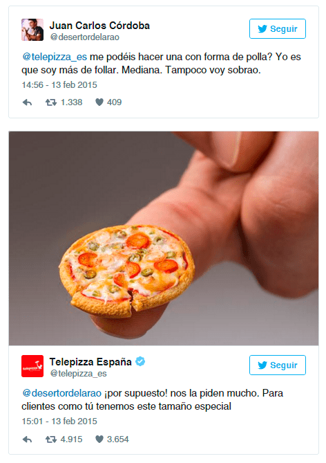 Tuit de Telepizza